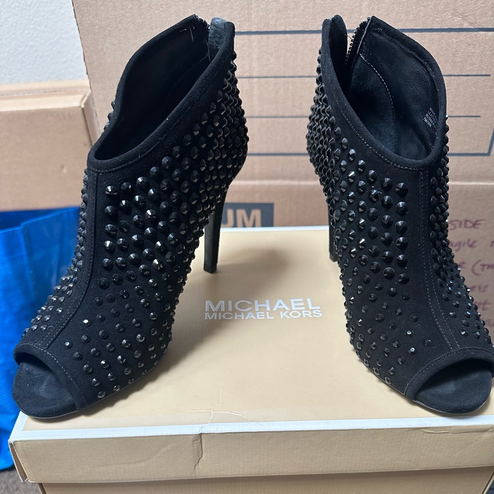 Michael Kors Dani Open Toe Heels